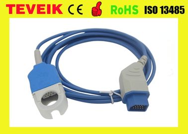 Cable de extensión compatible de JL-900P K931 Nihon Kohden SpO2, 14pin al cable del adaptador de NK 9pin Spo2