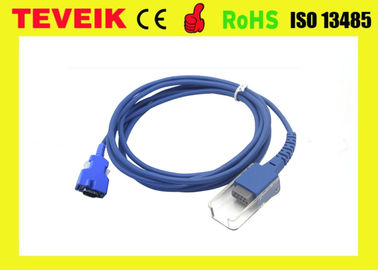 cable de extensión reutilizable del ds 100a spo2 del nell-core del tpu médico 14pin a la hembra db9