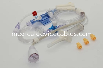 Transductor disponible compatible del ibp de la presión arterial de edward, cable de IBP con el equipo del monocanal