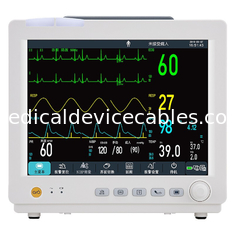 Máquina del oxímetro del pulso del monitor paciente del hospital ICU garantía de un año de 12,1 pulgadas