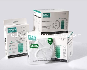 Respirador el 15*10.2cm KN95 de la máscara Kn95 mascarilla disponible de Meltblown Ambu de 5 capas
