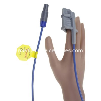 Tipo reutilizable los 3ft TPU del sensor Spo2 Y del abrigo del recién nacido para el monitor paciente de BCI