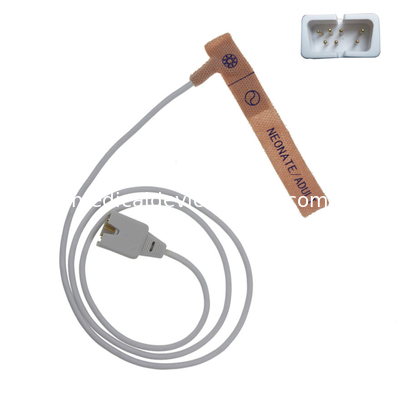 Sensor médico estándar del adulto Spo2 de CFDA para el monitor paciente de BCI, material de Medaplast