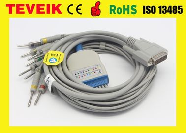 Cable del ECG de Nihon Kohden BR-911D para el estruendo médico 3,0 del monitor ECG-9320/ECG-9522P