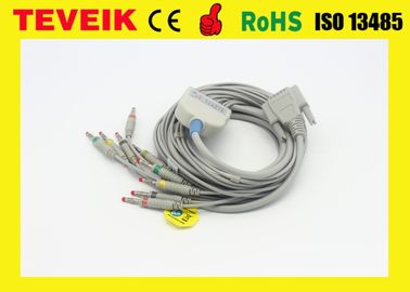 Cable del ECG de Nihon Kohden para Cardiofax 8453/8820/8823/8830/9130 Cardiofax-Q