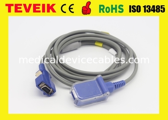 Nellco-r adapta el cable de extensión del cable SPO2 para el oxímetro médico N550, N595, N600 del pulso