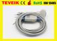 Cable del DB 15pin ECG/EKG del leadwire de Fukuda Denshi 10 del precio de fábrica de Teveik para Cardimax FX-2111