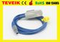 Cable médico reutilizable reutilizable compatible de Redel 7pin del sensor Spo2 de Goldway