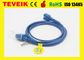 Compatible para el cable de Adapater del sensor del Nell-corazón EC-8, DB 7pin DB9 al cable de extensión femenino del Nell-corazón Spo2