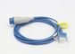 El cable de extensión de Nellco-r SPO2 0010-21-11957 adapta el cable para Minday PM5000, PM6000, PM8100
