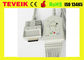 Cable del ekg de la ventaja de Burdick EK-10 10 con los leadwires para el monitor paciente del ECG