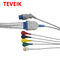 IEC de Artema de la asistencia médica alrededor 10 del cable del Pin TPU ECG
