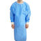 Vestidos protectores disponibles encapuchados del vestido CE/FDA SMS 45g del aislamiento