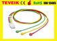 Las ventajas médicas del cable 3 del ECG del cable M1674A del monitor paciente ECG de HP rompen el IEC