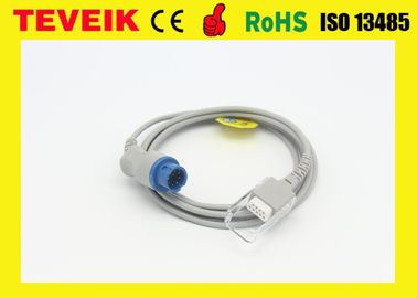 10 cable de los accesorios spo2 del aparato médico del Pin para el sensor de Nihon Kohden spo2