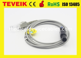 Cable de extensión de Ohmeda Spo2, accesorios Hyp 7pin del equipamiento médico a la hembra del DB 9pin