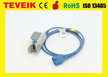 Sensor reutilizable médico de Oximax SpO2 del corazón del precio de fábrica DS-100A Nell para el clip adulto del finger, DB 9pin