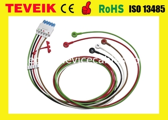 Las ventajas médicas del cable 5 del ECG del cable M1644A del monitor paciente ECG de HP rompen AHA