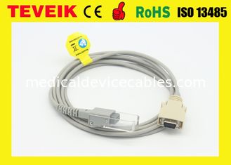 Pin del cable de extensión de Máximo SpO2 14 a DB9 para el Biomedical médico OPT30 del átomo
