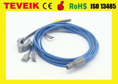 Multi - sensor del oxímetro del pulso del clip del sitio 10 pies para el monitor paciente de Biolight, CFDA enumerado