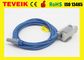 Sensor compatible SpO2, cable médico de MS3-109069 Edan del clip del finger de Readel 6pins Audlt