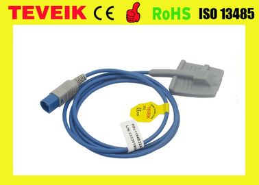 Sensor suave de los caballos de fuerza spo2 de la extremidad del silicón adulto reutilizable de HP M1191BL/M1191AL