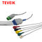Cable paciente TM910 compatible de Ecg del IEC de la ronda 12 de la ventaja médica de Pin Schiller 5