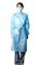 Vestido protector disponible encapuchado no tejido disponible de los PP PE del vestido azul